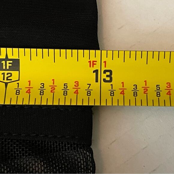 Morgan & Co Black Sheer Cutouts Feminine Party Event Occasion Maxi Dress Size 7 - Picture 13 of 15